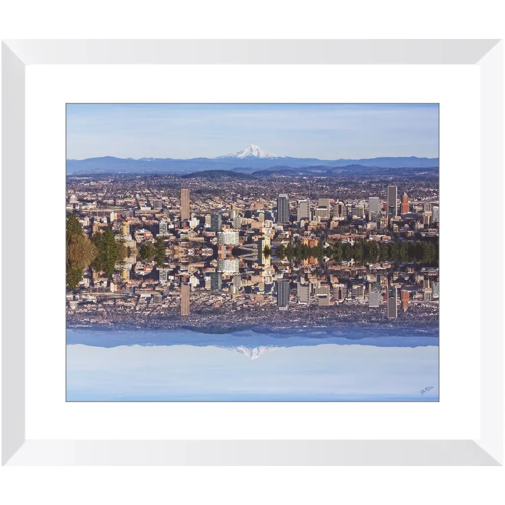Portland, Portlandia, PDX Framed Art Print