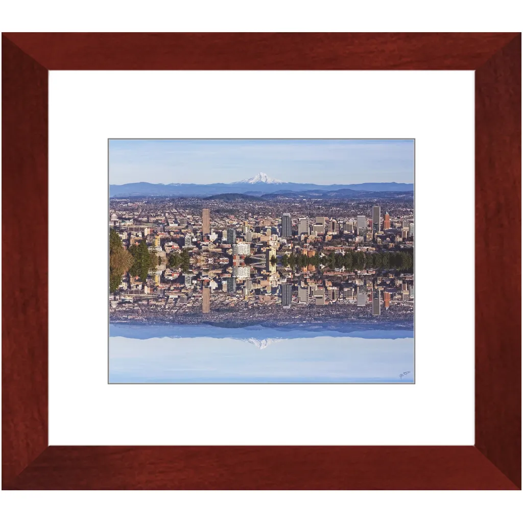 Portland, Portlandia, PDX Framed Art Print