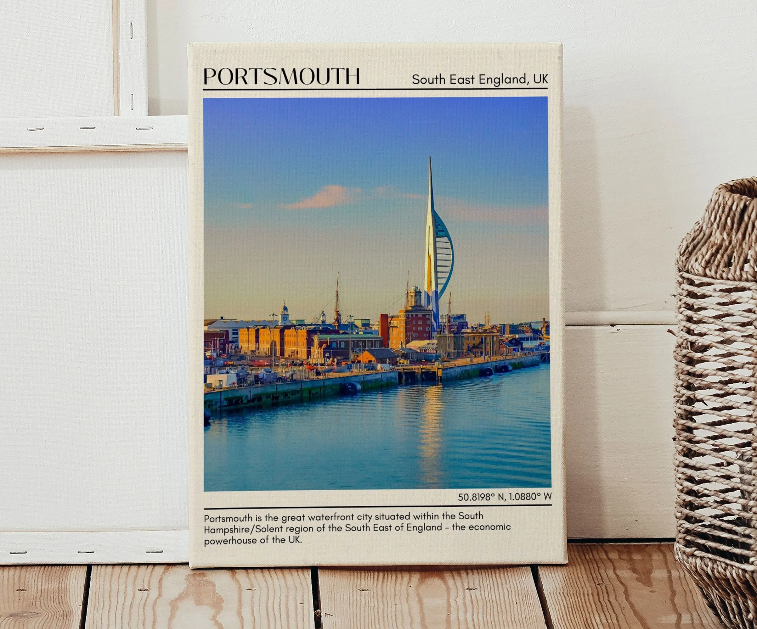Portsmouth Wall Art, South East England, UK