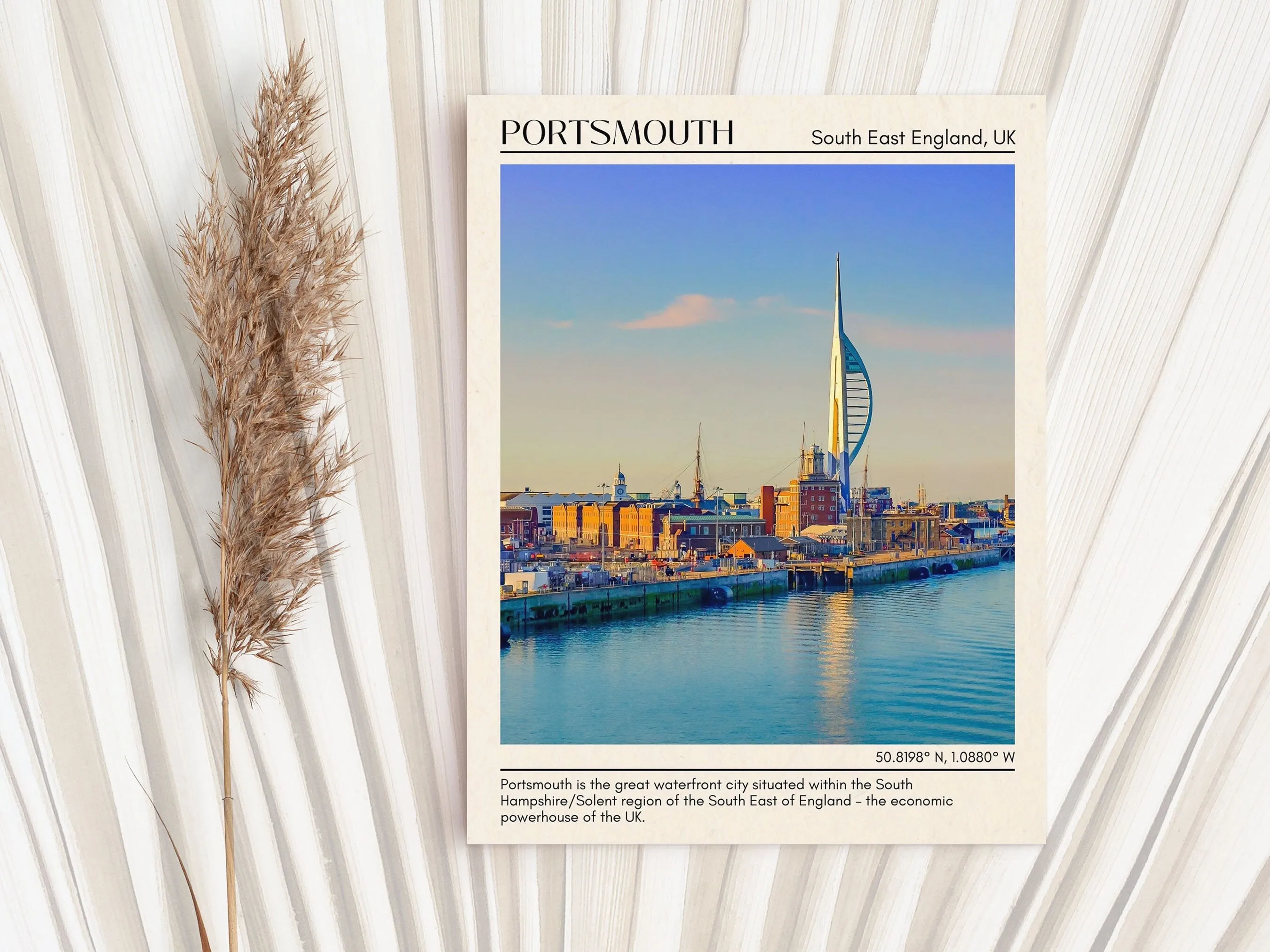 Portsmouth Wall Art, South East England, UK