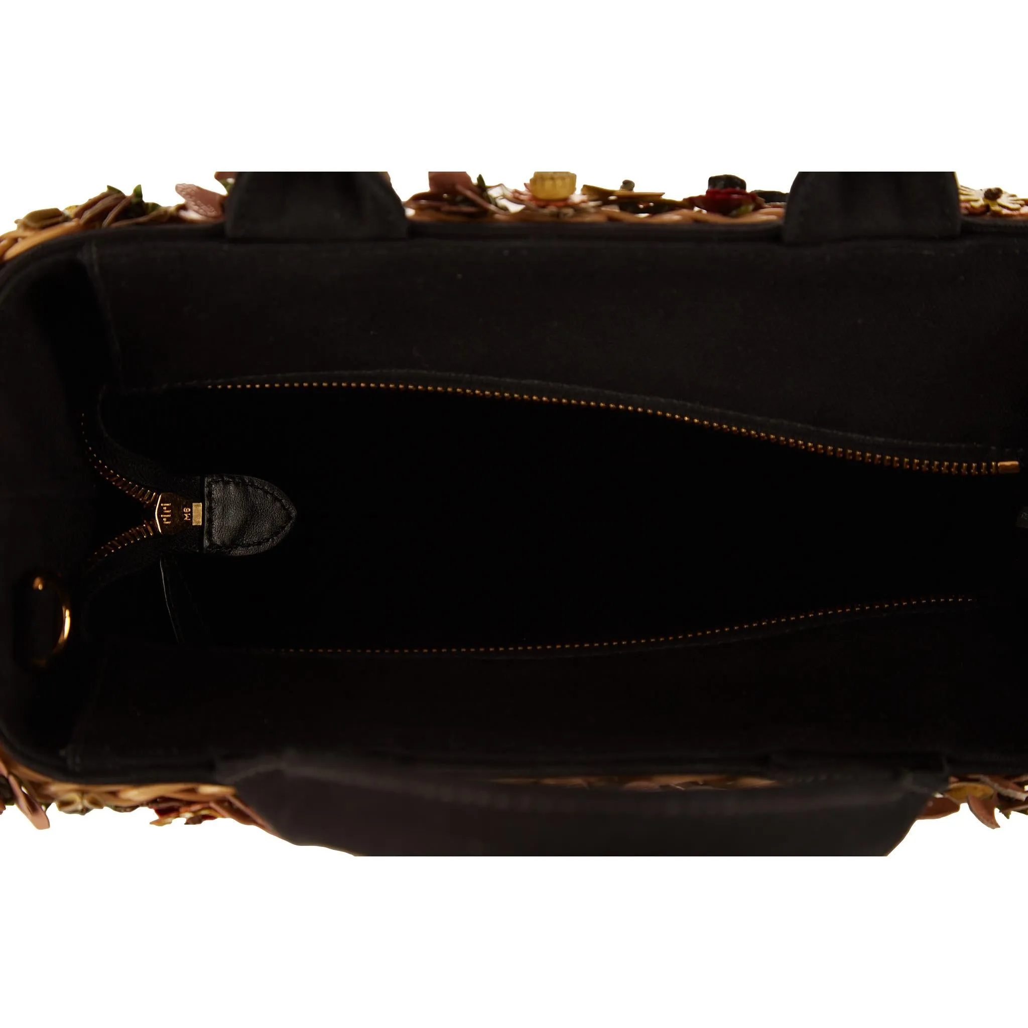 Prada Floral Basket Top Handle