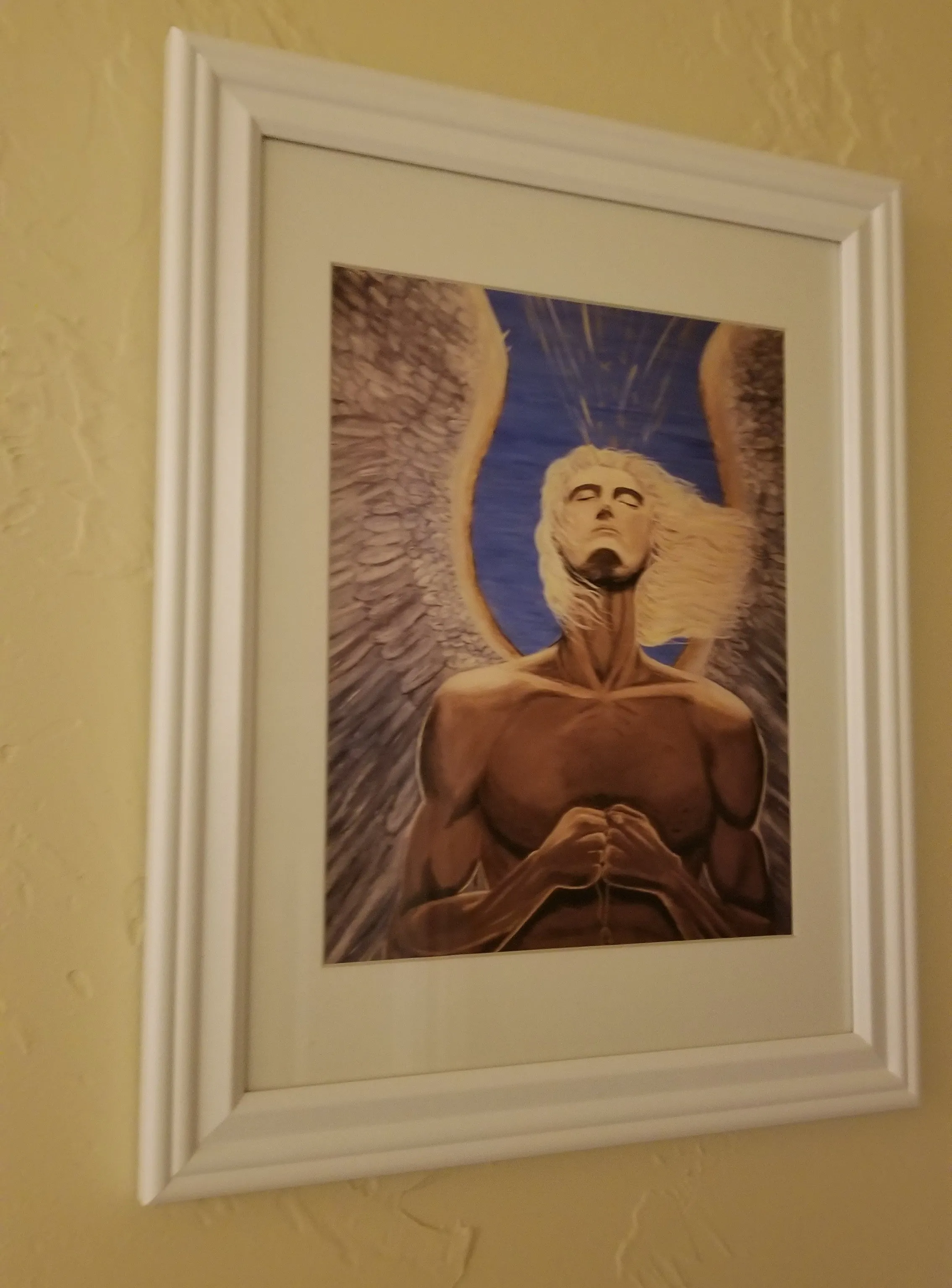 Print of Painting, titled Michael
