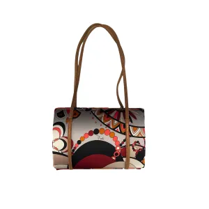 Pucci Orange Print Box Bag