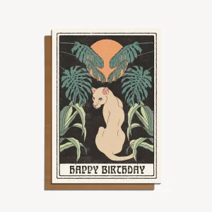 Puma Birthday Card