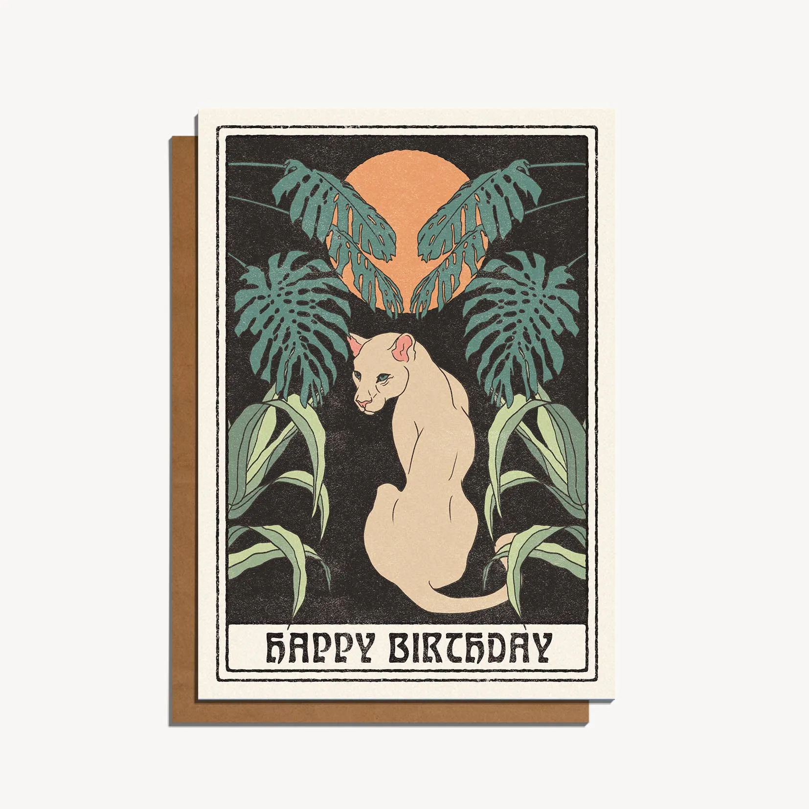 Puma Birthday Card