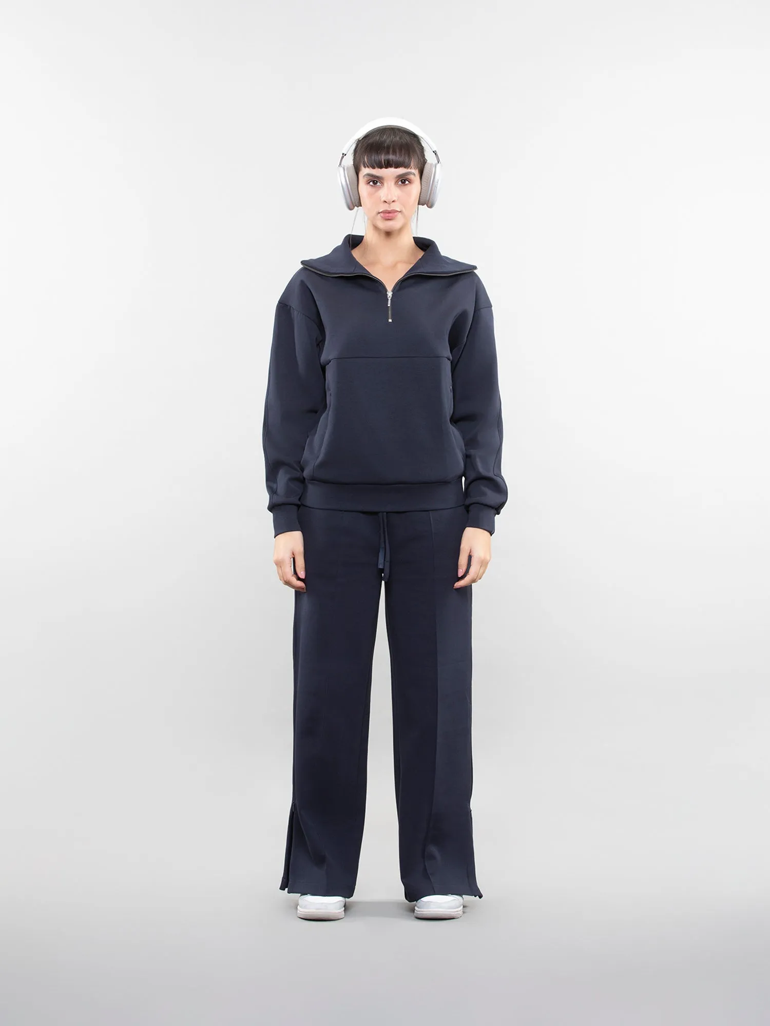 Quarter-zip sweatshirt