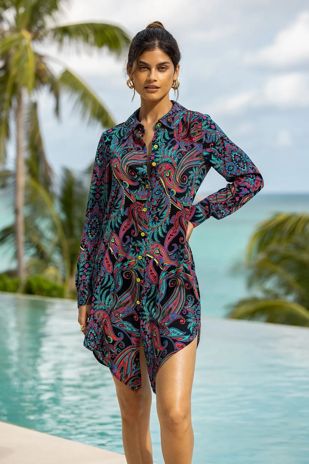 QUE LINDA - Blouse Dress