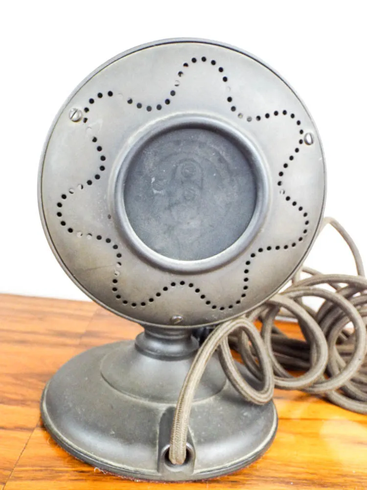 Rare Antique 1920's Enclosed Ring Microphone