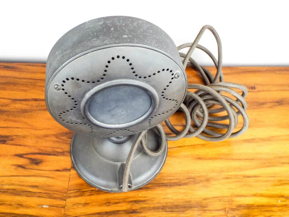 Rare Antique 1920's Enclosed Ring Microphone
