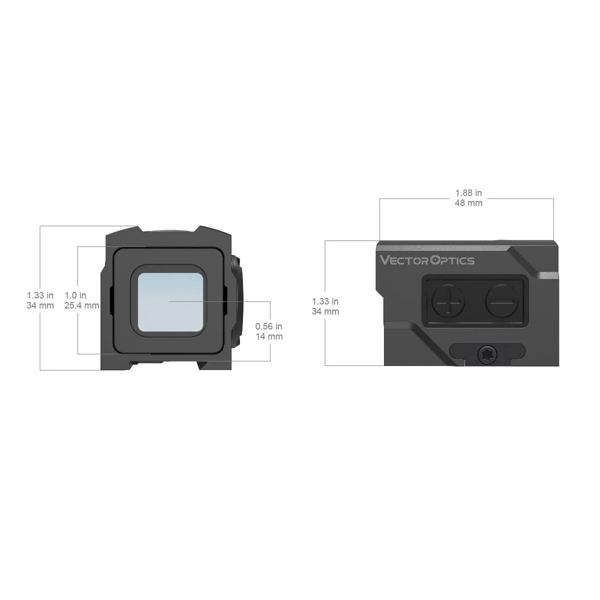 Red Dot FRENZY Plus SOLAR (Enclosed Multi Reticle) - Black