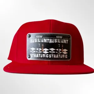 Red Resilient Snapback