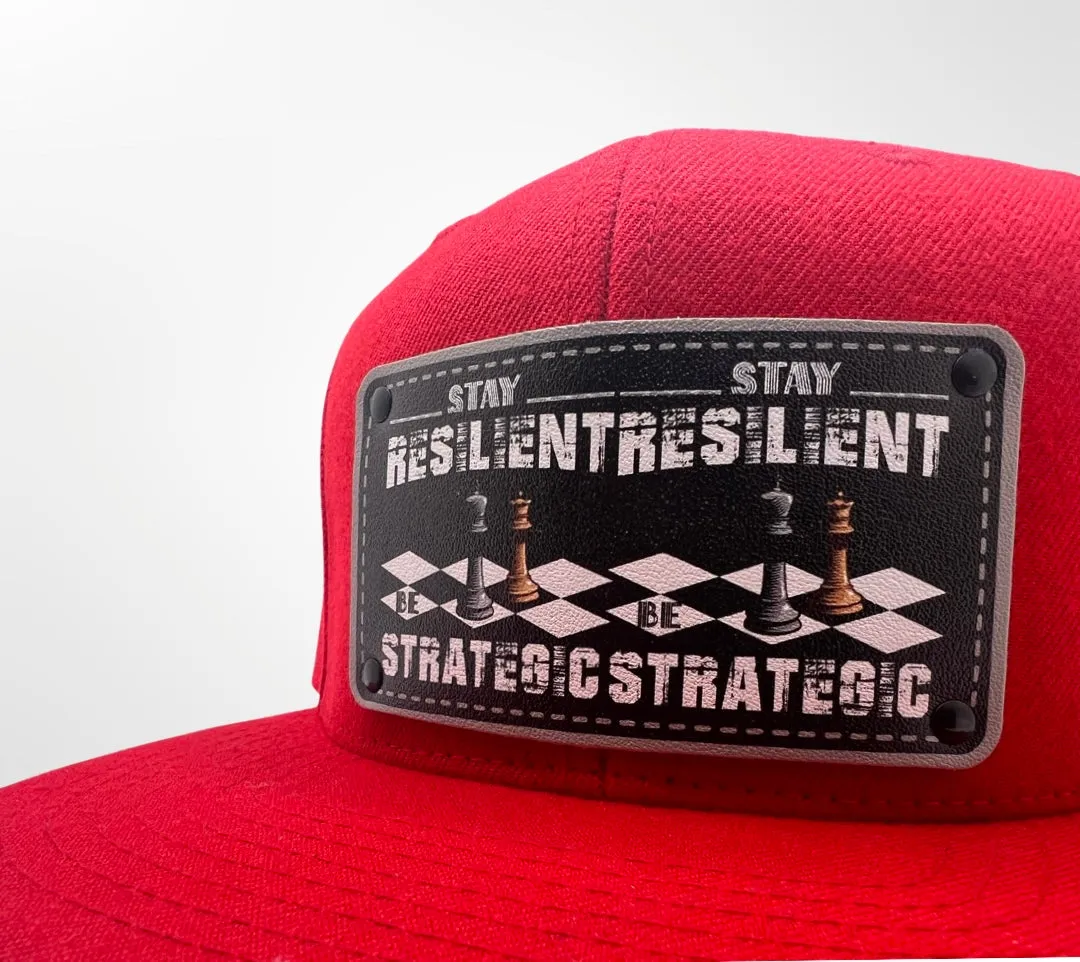 Red Resilient Snapback