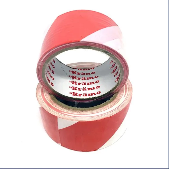 Red White Hazard Tape