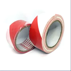 Red White Hazard Tape