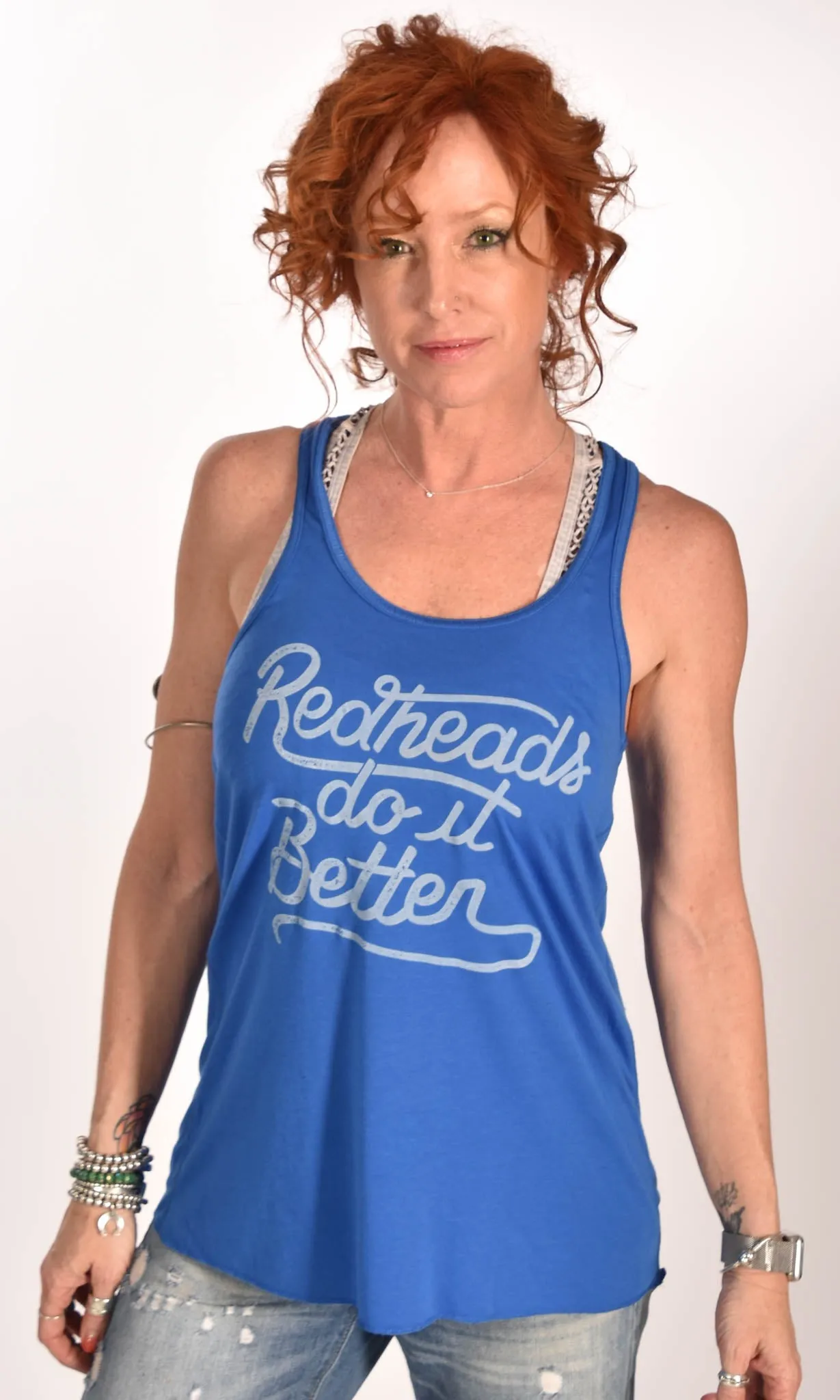 Redheads Do It Better Flowy Tank