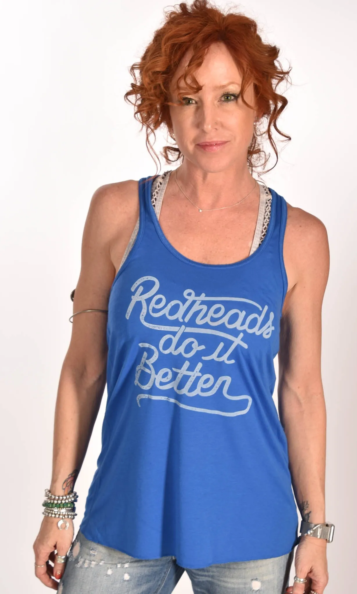 Redheads Do It Better Flowy Tank