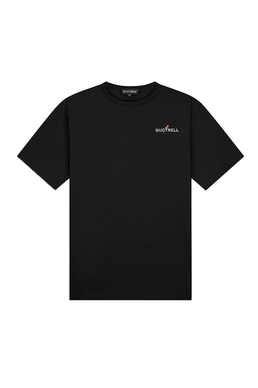 RESORT TEE | BLACK/WHITE