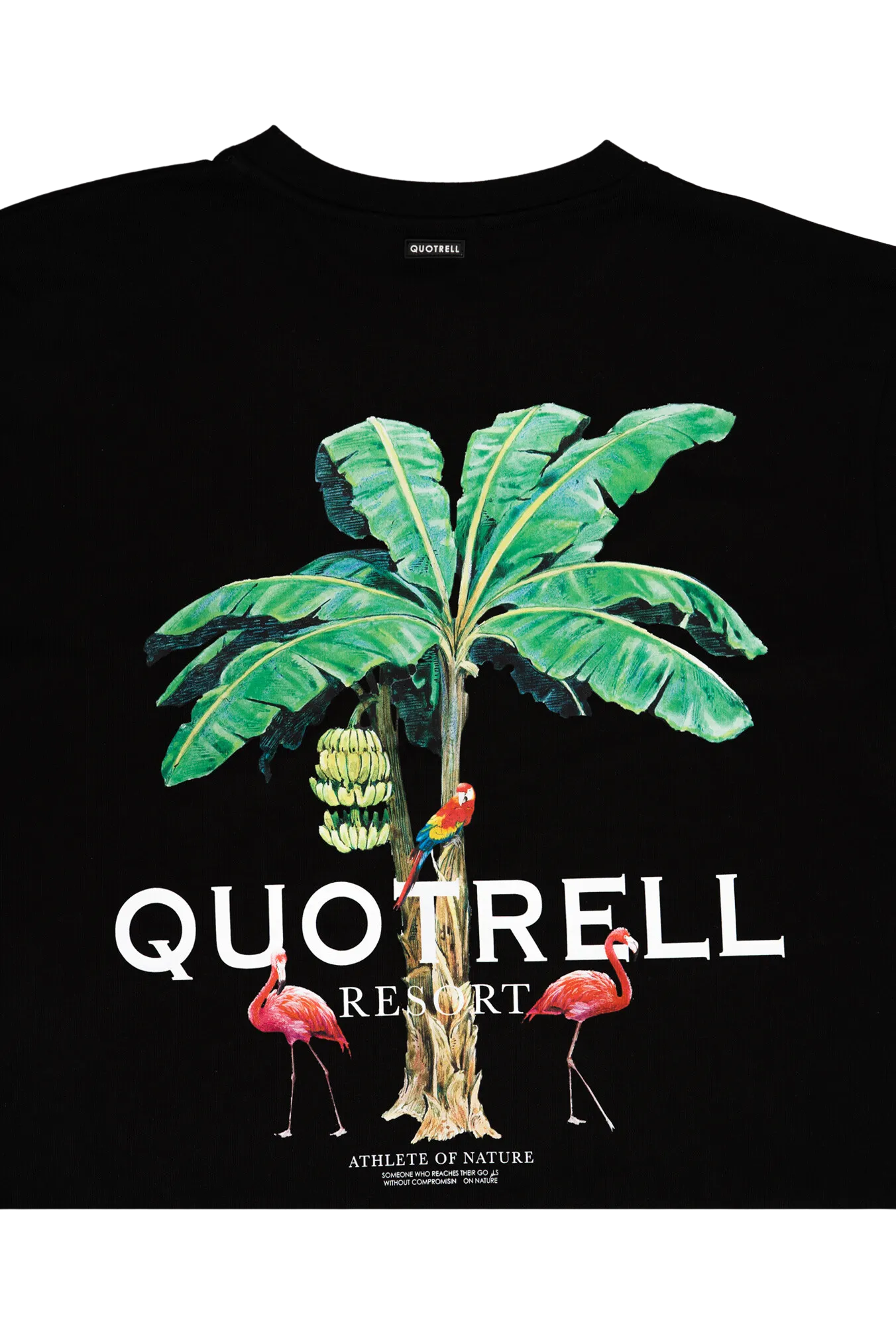RESORT TEE | BLACK/WHITE