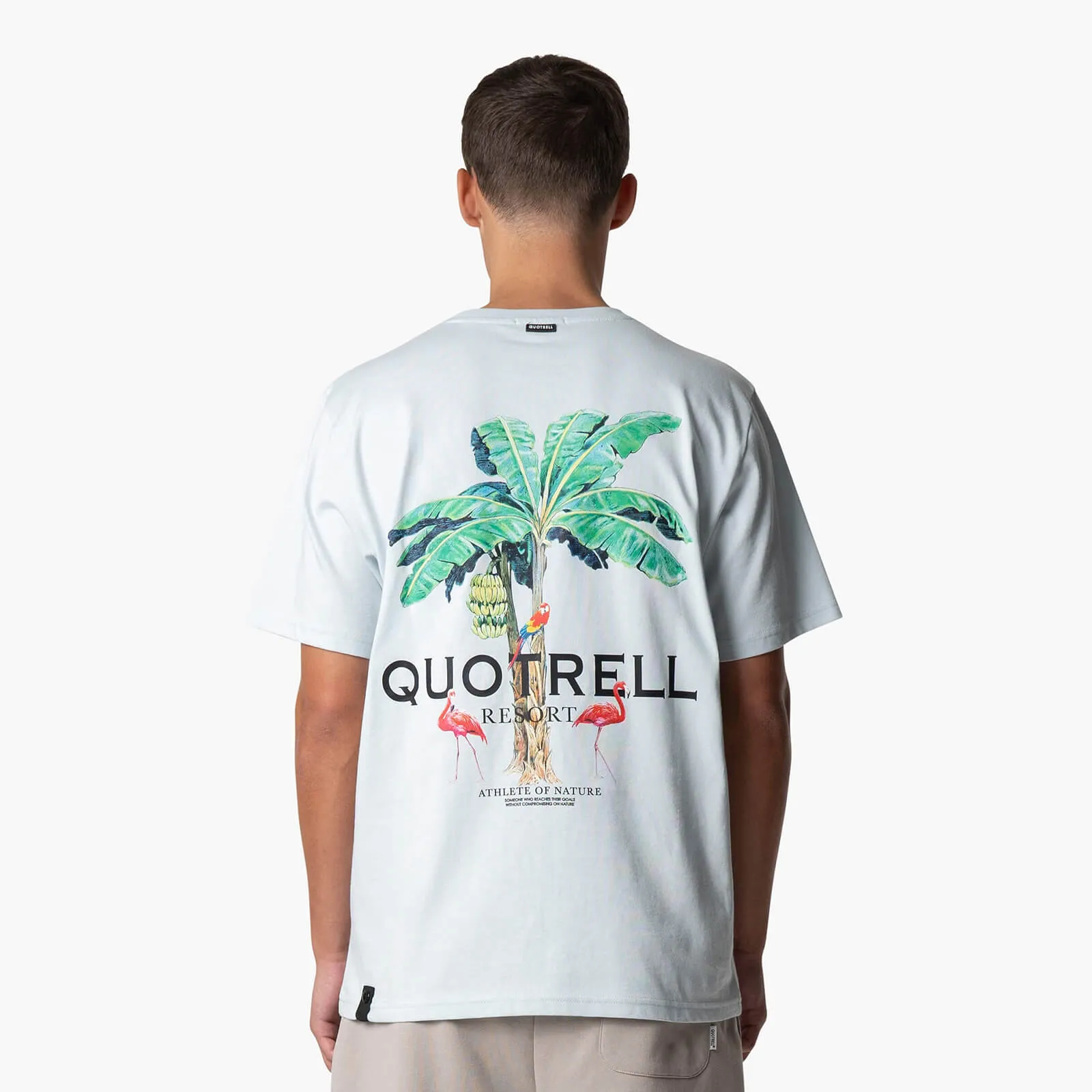 RESORT TEE | LIGHT BLUE/BLACK