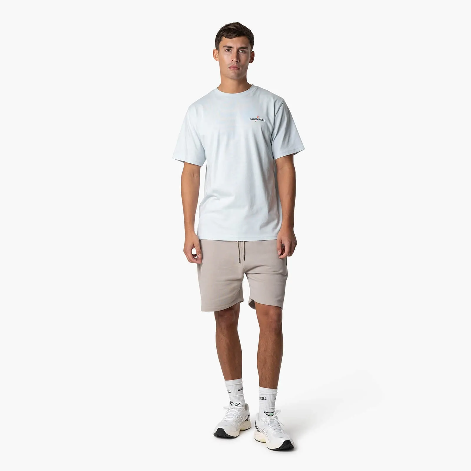 RESORT TEE | LIGHT BLUE/BLACK
