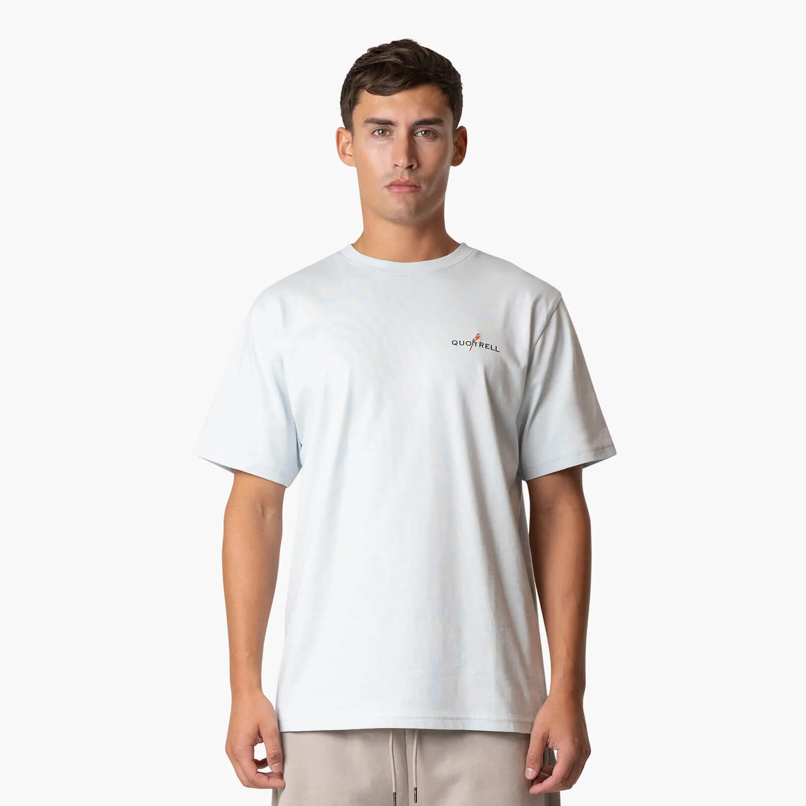 RESORT TEE | LIGHT BLUE/BLACK