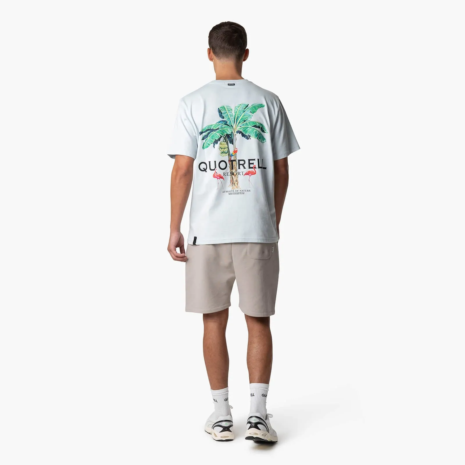 RESORT TEE | LIGHT BLUE/BLACK