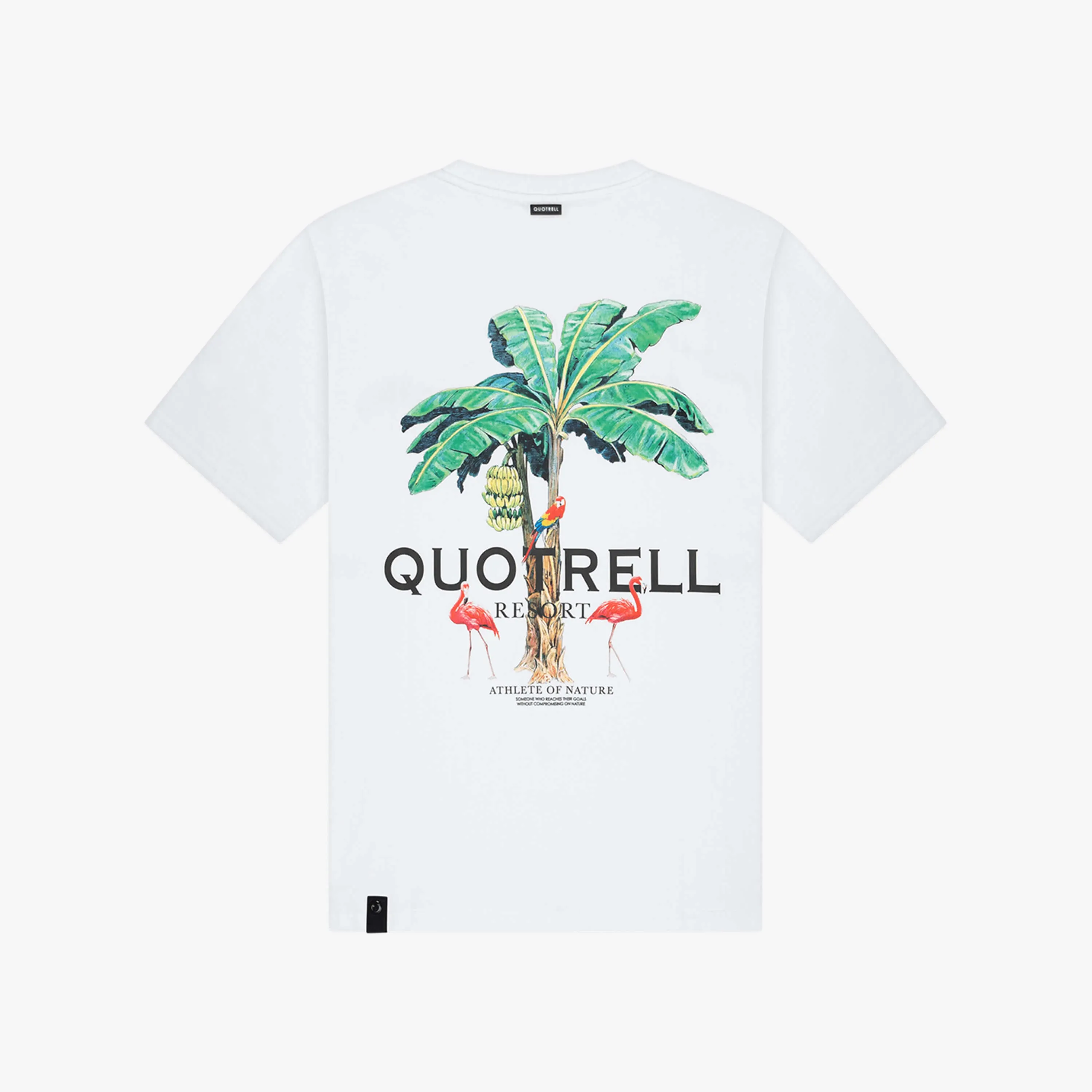 RESORT TEE | WHITE/BLACK