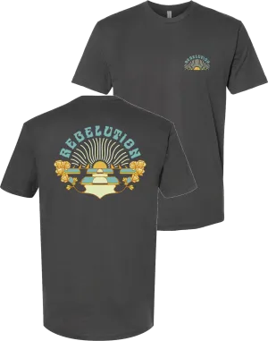 Retro Sunrise Tee (Grey)