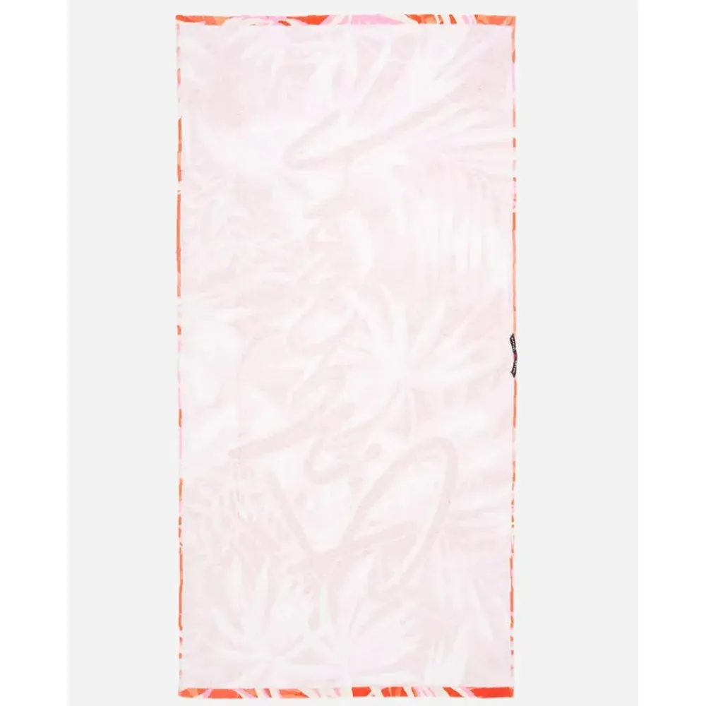 RIP CURL SUN RAYS TOWEL RED