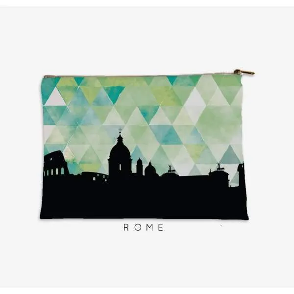 Rome, Italy geometric skyline
