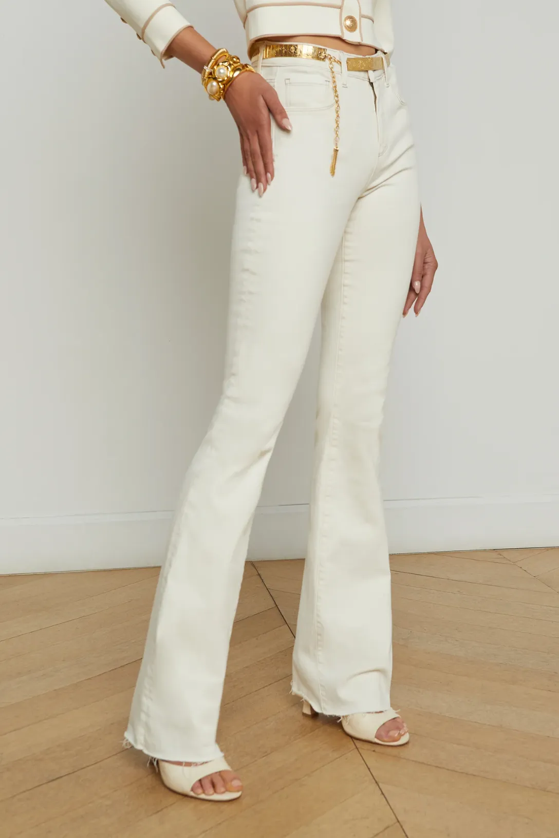 Ruth Straight Leg Jean | Macadamia