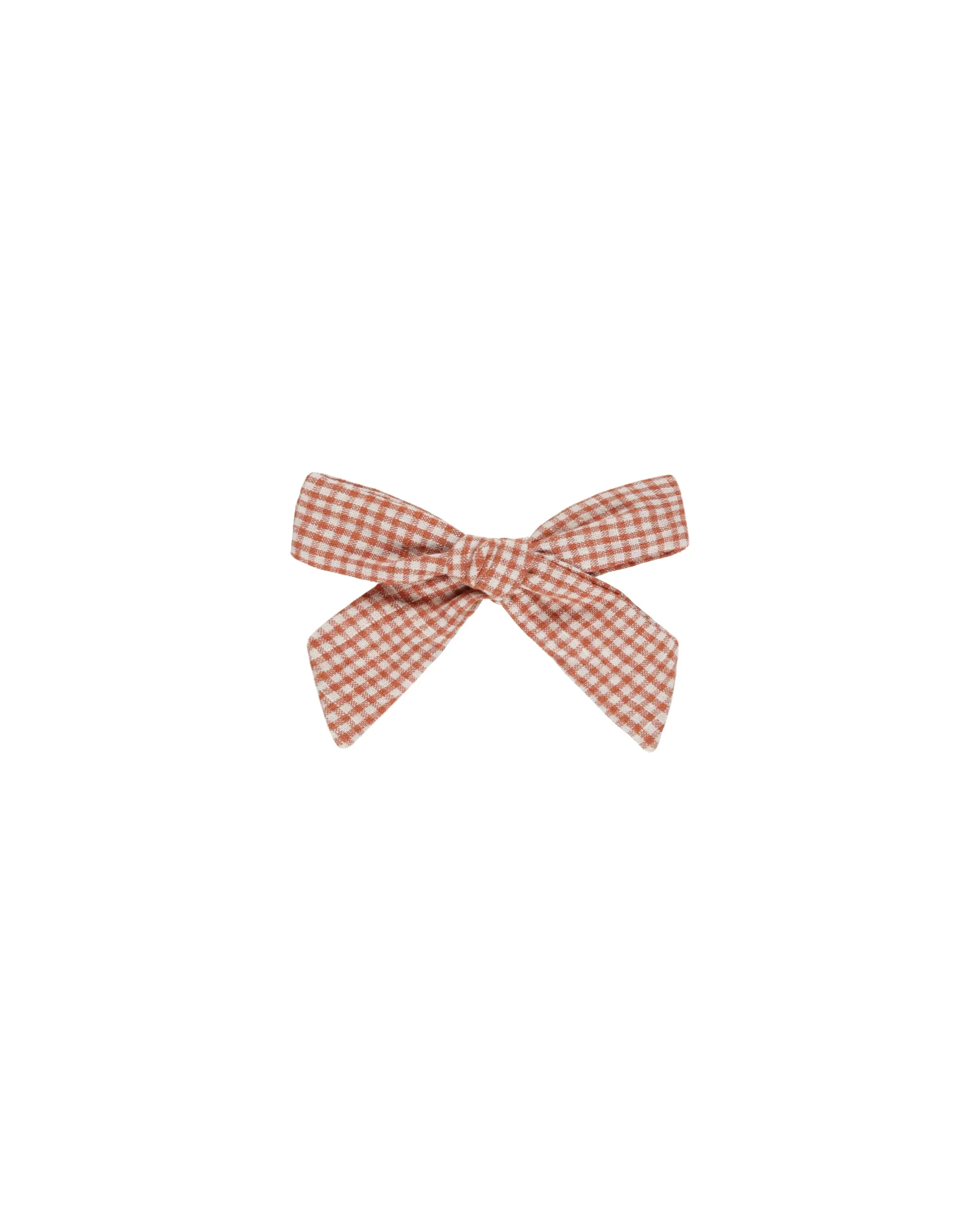 RYLEE   CRU Bow || Poppy Gingham