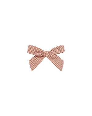 RYLEE   CRU Bow || Poppy Gingham