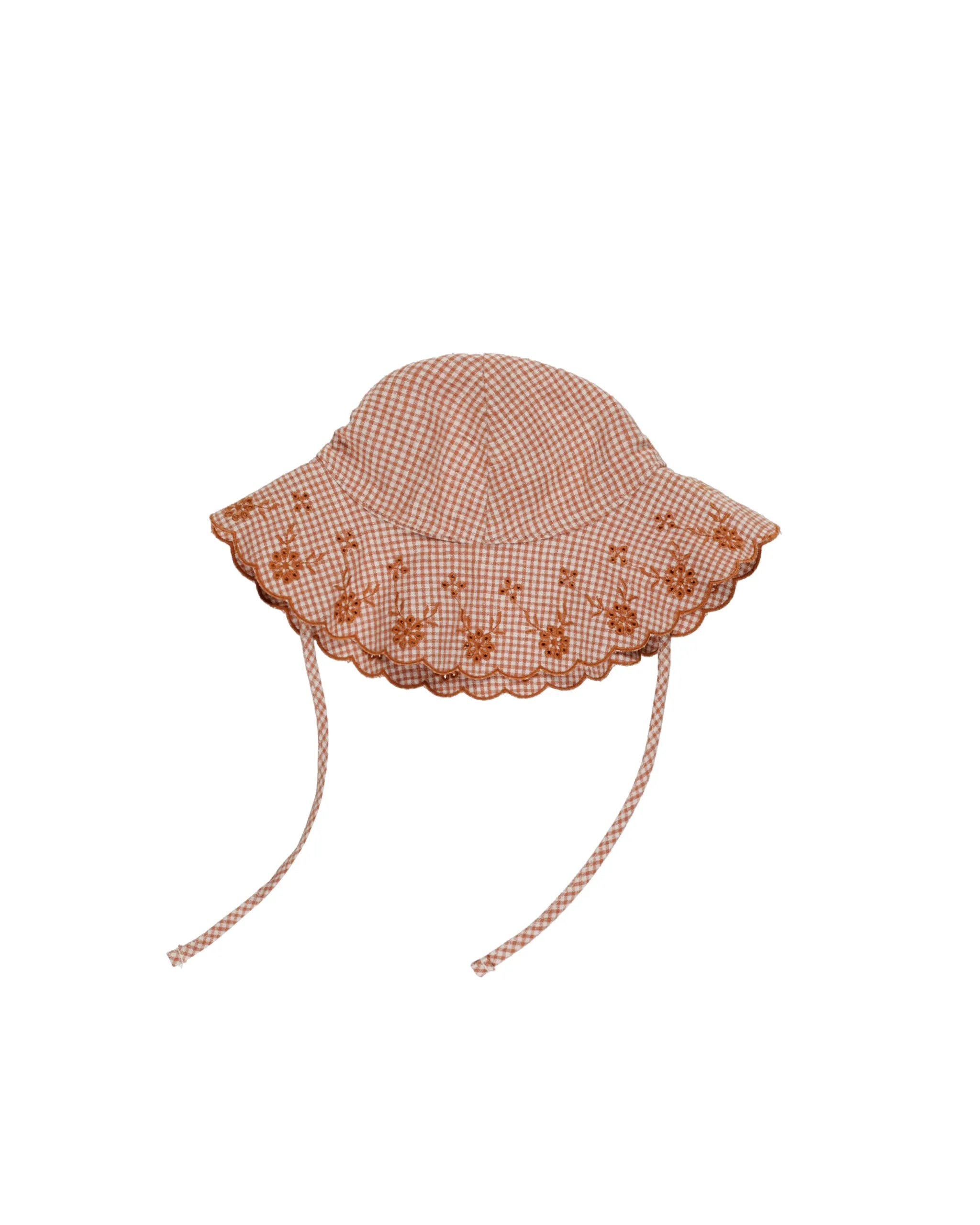 RYLEE   CRU Floppy Sun Hat || Poppy Gingham