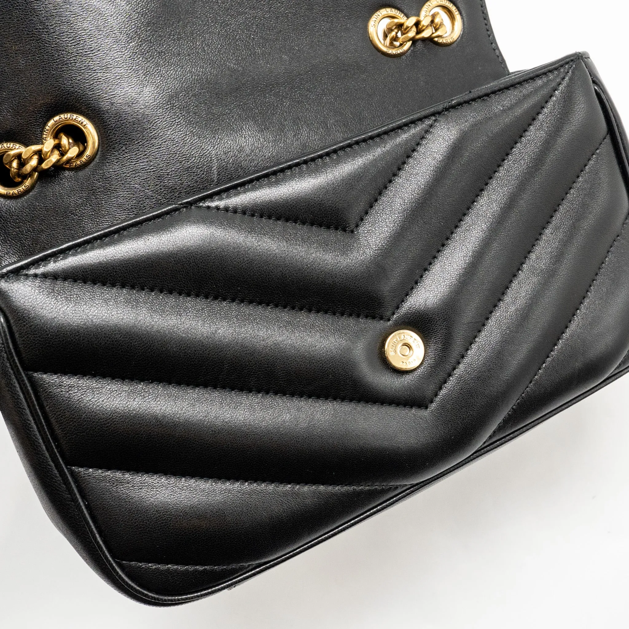 Saint Laurent/YSL Small Loulou Bag Lambskin Black GHW