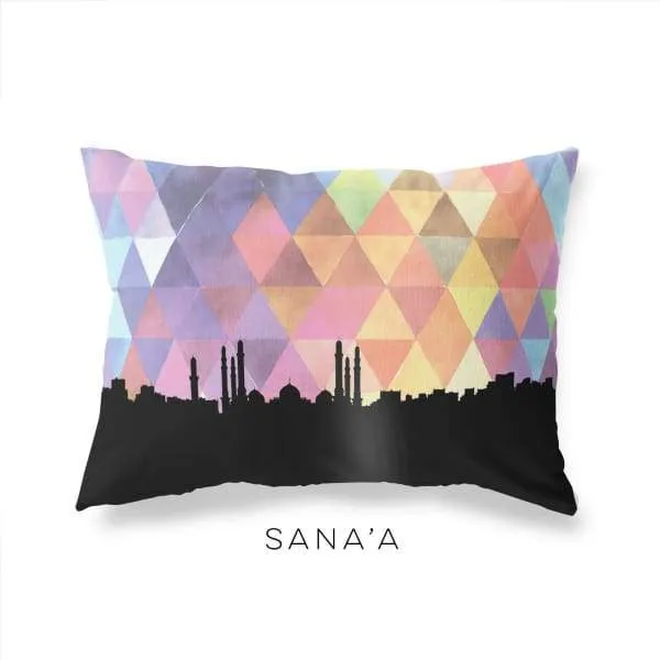 Sana'a, Yemen geometric skyline
