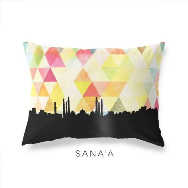 Sana'a, Yemen geometric skyline