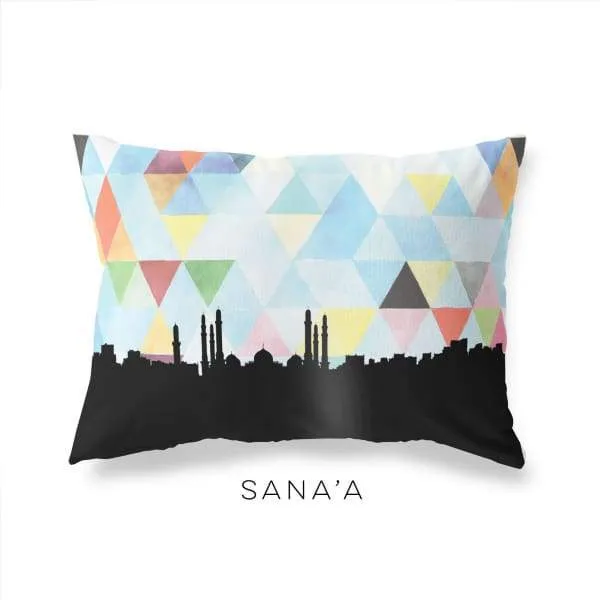 Sana'a, Yemen geometric skyline