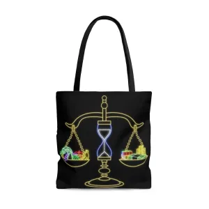 Scales of Fortune: AOP Tote Bag