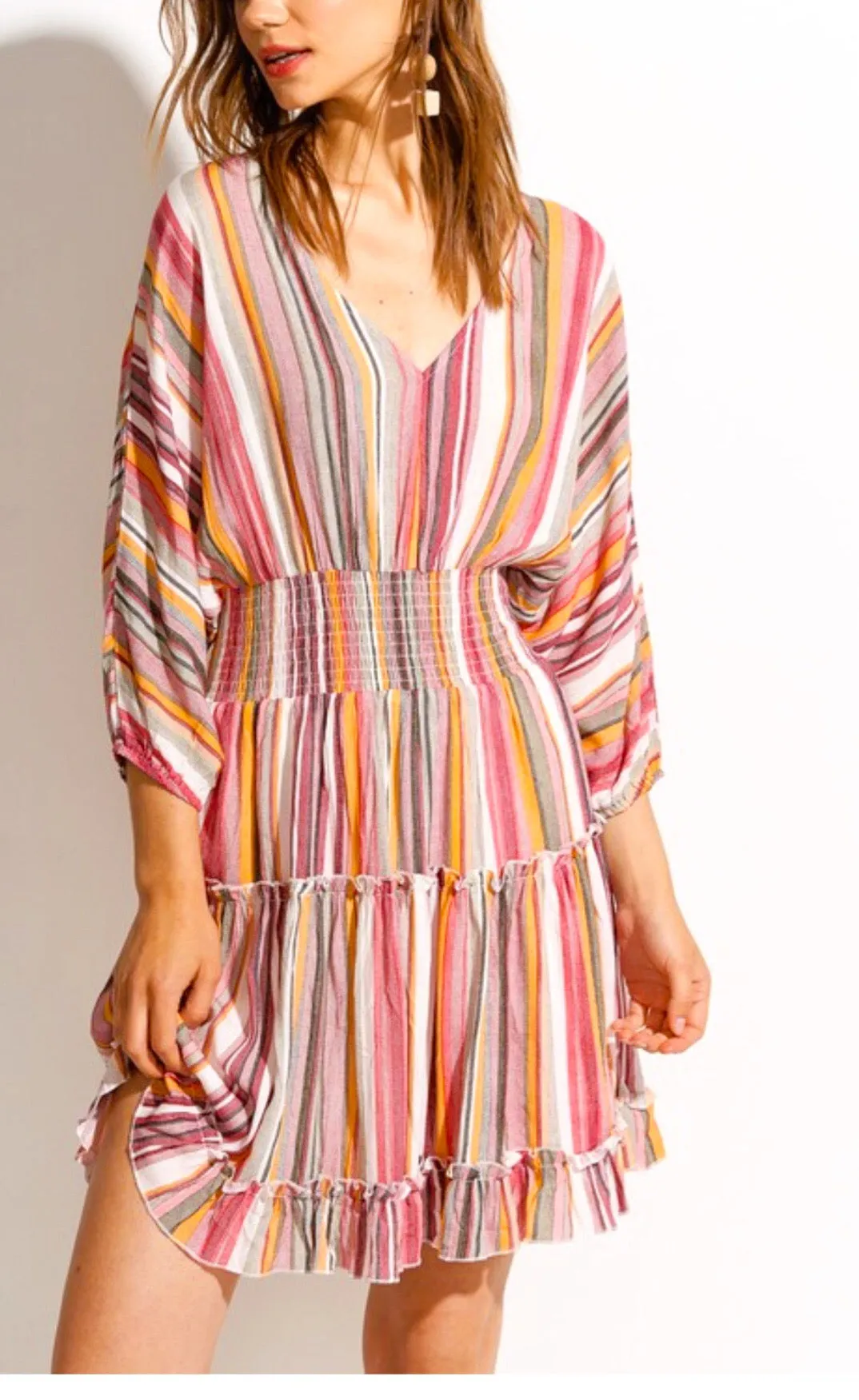 Sevilla Tiered Swing Dress