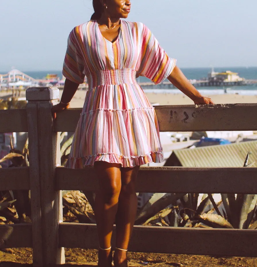Sevilla Tiered Swing Dress