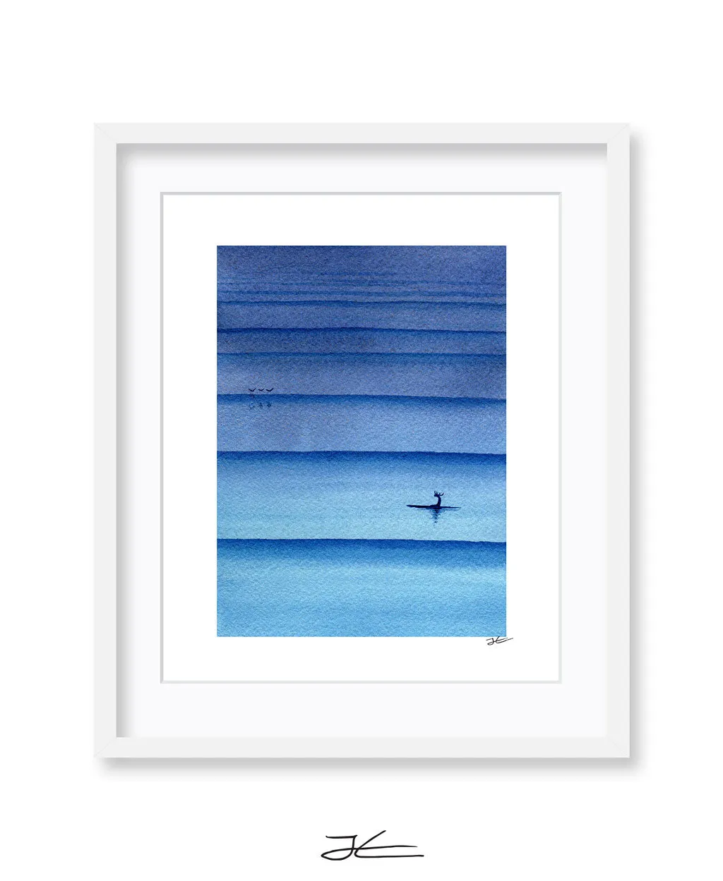 Shades of Blue - Print/ Framed Print