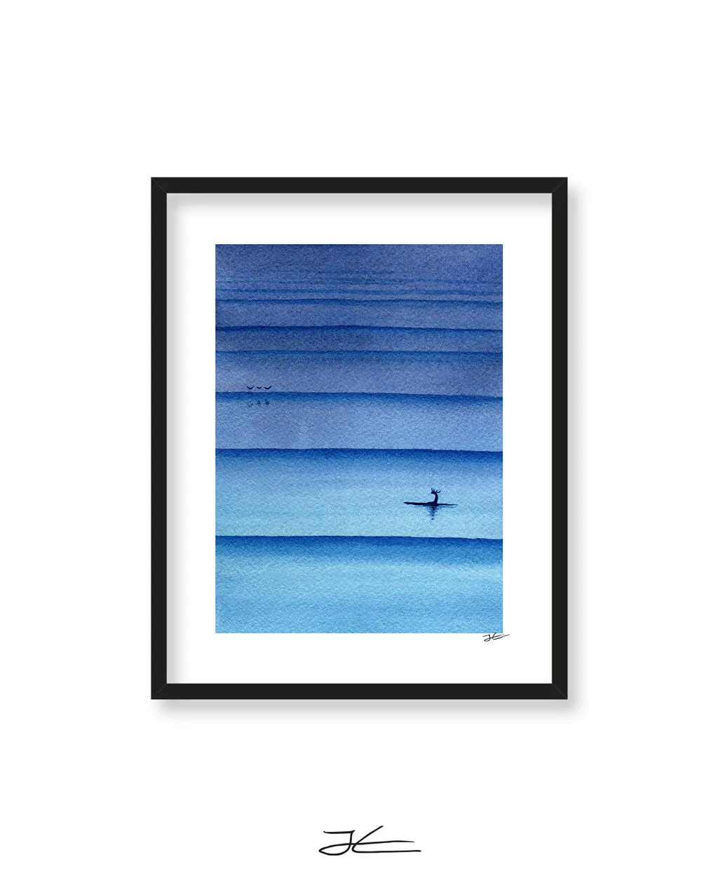 Shades of Blue - Print/ Framed Print