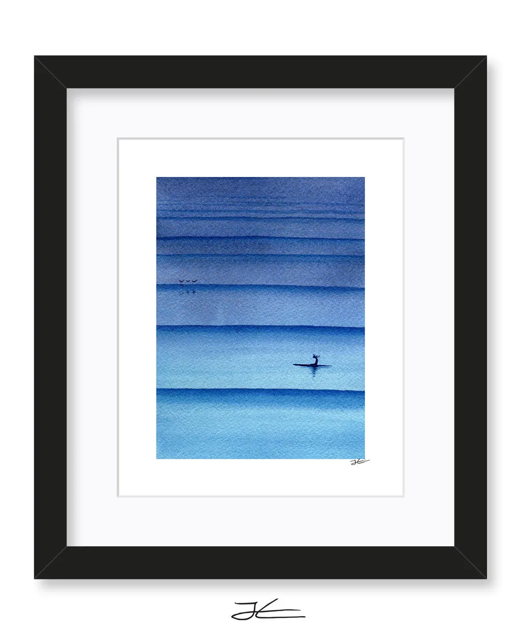Shades of Blue - Print/ Framed Print