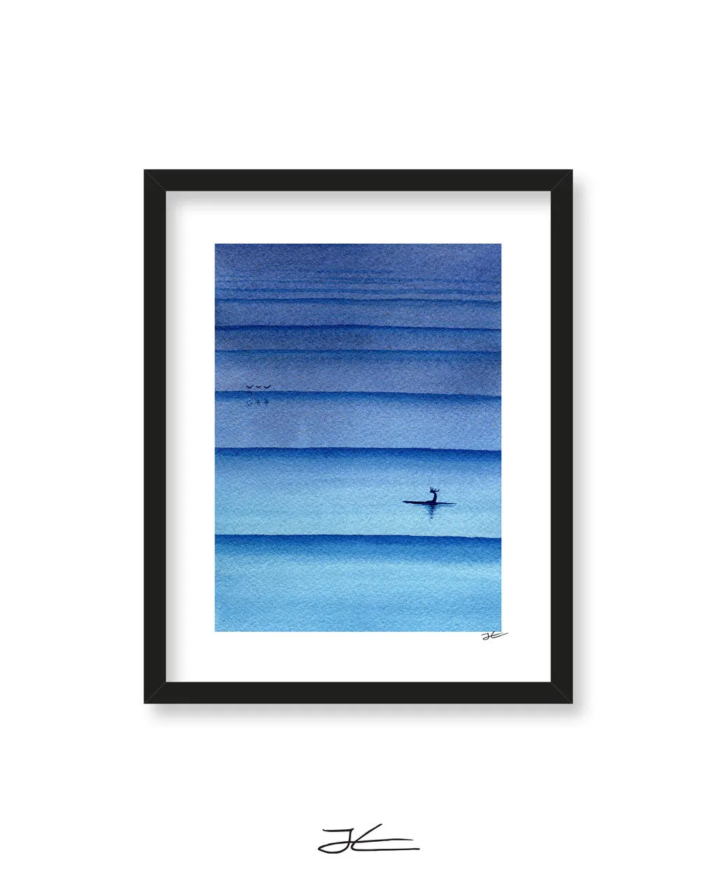 Shades of Blue - Print/ Framed Print