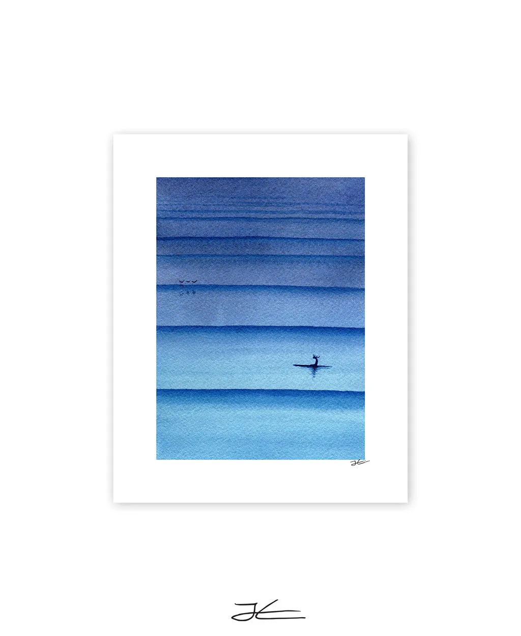 Shades of Blue - Print/ Framed Print