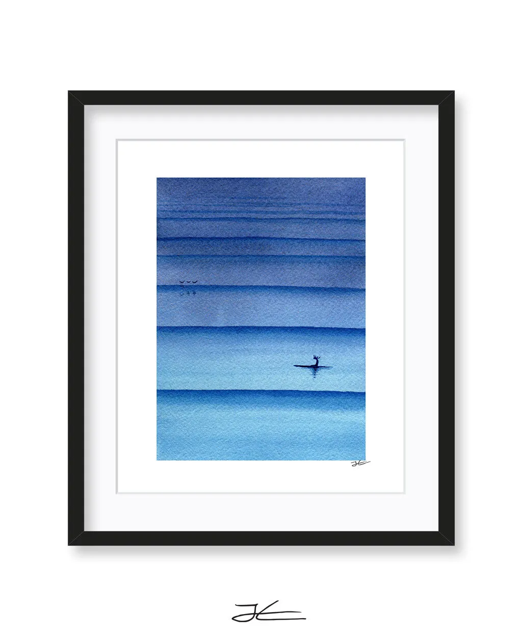 Shades of Blue - Print/ Framed Print