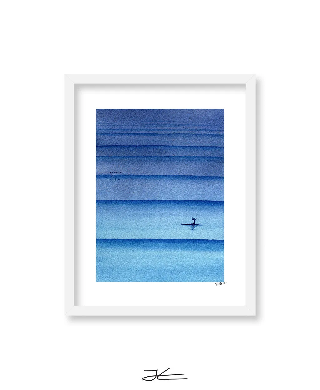 Shades of Blue - Print/ Framed Print