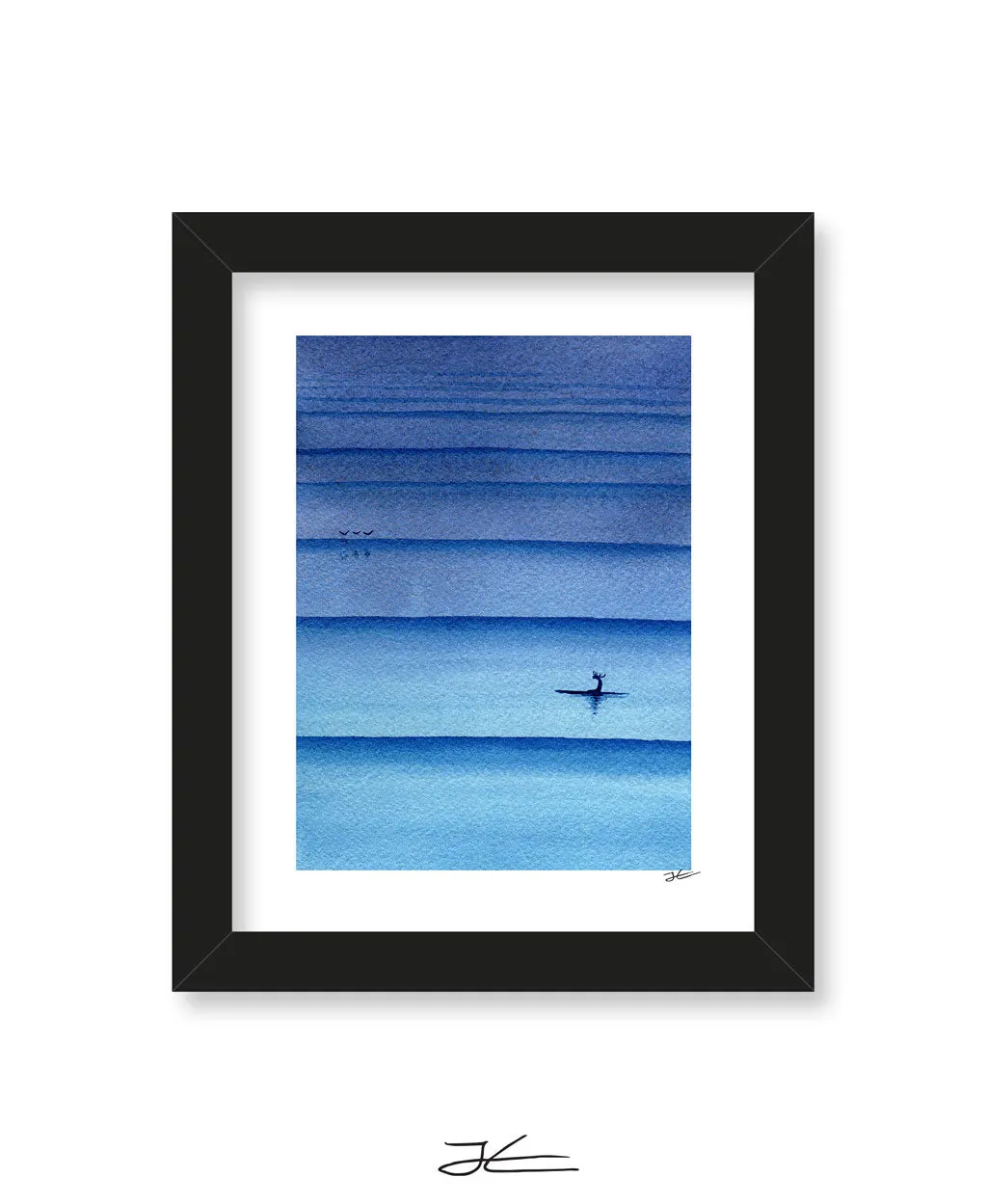 Shades of Blue - Print/ Framed Print