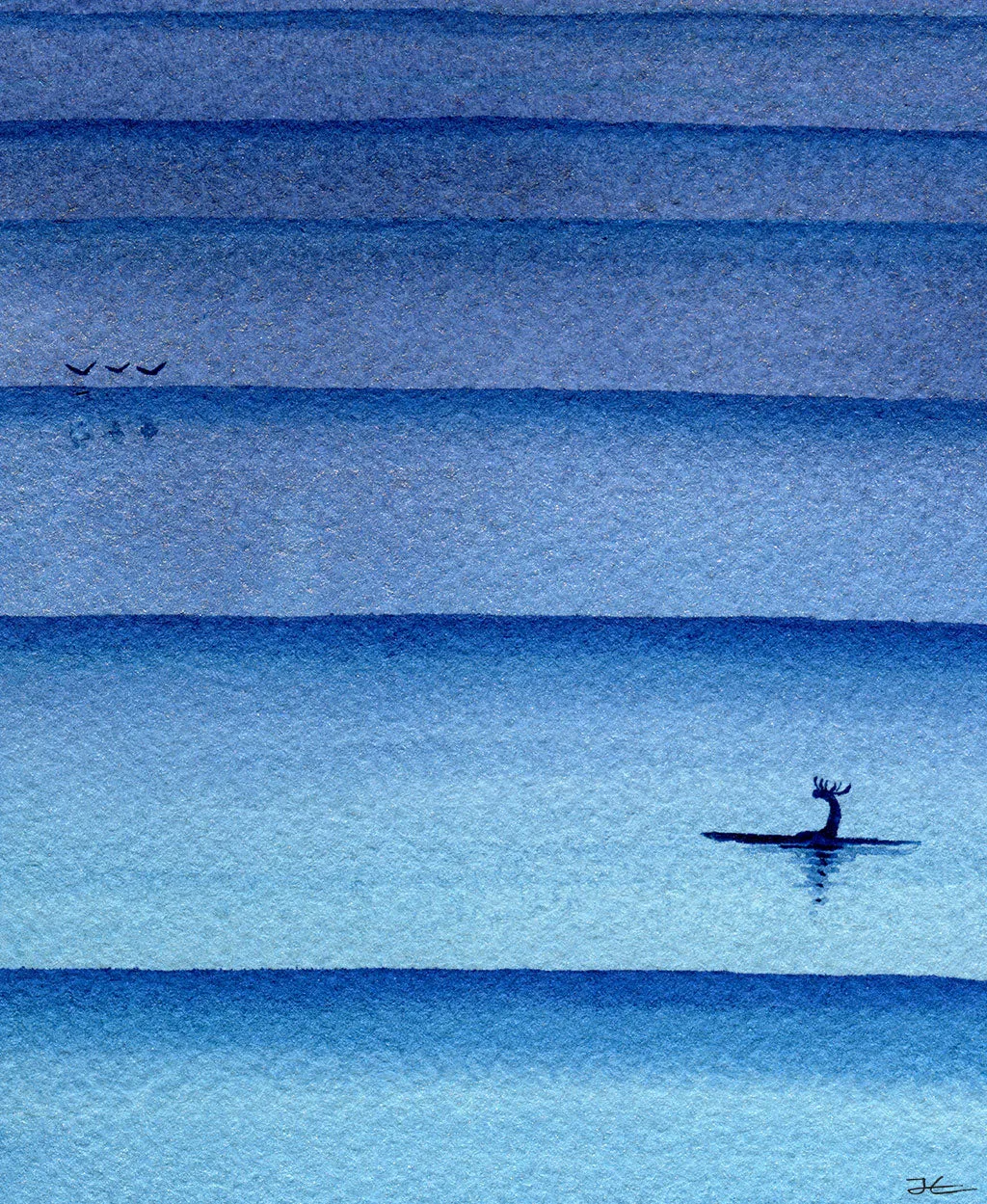 Shades of Blue - Print/ Framed Print